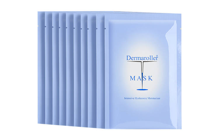 Dermaroller Hyaluronic Acid Repair Facial Mask Emergency Soothing Hydrating Repairing Hydrating Various Skin Types