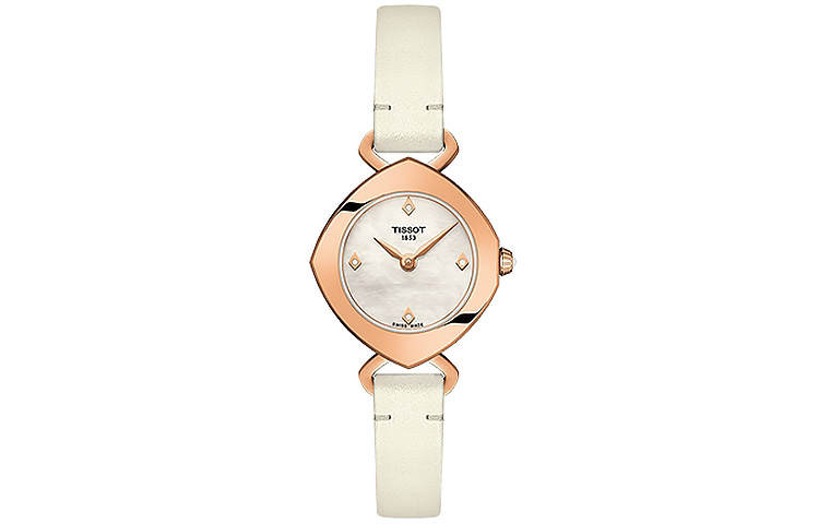 TISSOT Yiting Collection Quartz Movement Women's Watch 22.58mm Mother of Pearl Color Watch Dial