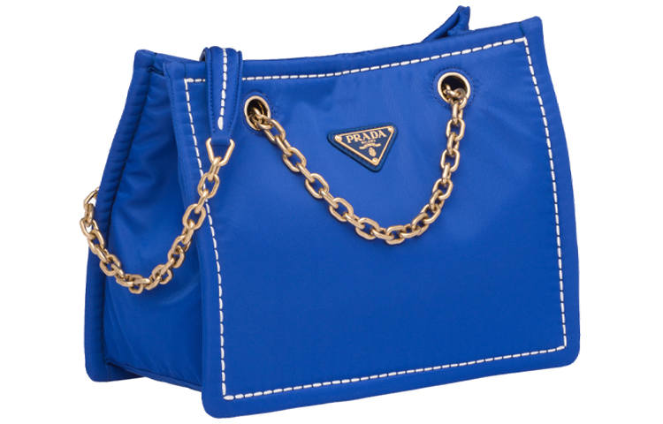 PRADA PRADA Nylon Shoulder Bag, Crossbody Bag, Handbag Unisex Blue
