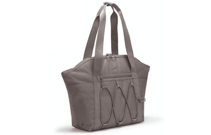 Nike Nike Fabric Tote Bag, Shopping Bag, Handbag Regular Women's Gray Brown