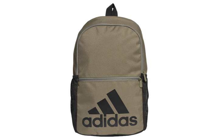 Adidas Adidas Polyester Plain Weave Fabric Backpack Regular Unisex Army Green