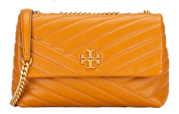 TORY BURCH Kira Sheepskin Crossbody Bag, Shoulder Bag Small Women's Orange