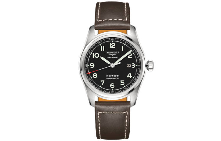 LONGINES Spirit Collection Automatic Mechanical Movement 100m Waterproof Men's Watches Watch 42mm Black Dial