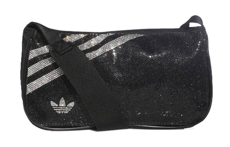 Adidas Originals Inner Compartment Fiberglass Crossbody Bags Mini Unisex Black