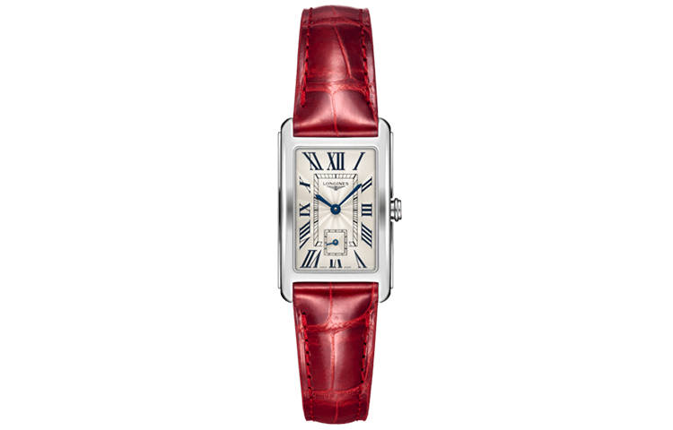 LONGINES DolceVita Collection Quartz Movement Women's Watch 23.3*37mm White Dial Stainless Steel Case
