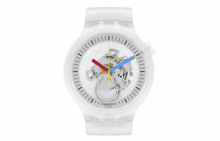 SWATCH SWATCH Unisex 47mm Skeleton Watch SB01K100