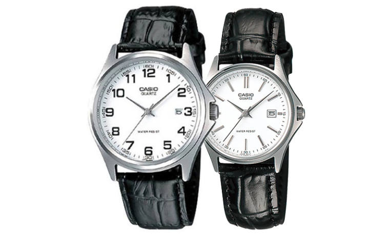 CASIO CASIO Unisex Pair Table Series White Watch