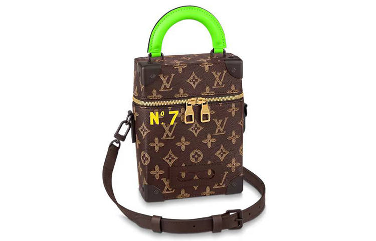 LOUIS VUITTON LOUIS VUITTON Vertical Box Trunk Monogram Brown