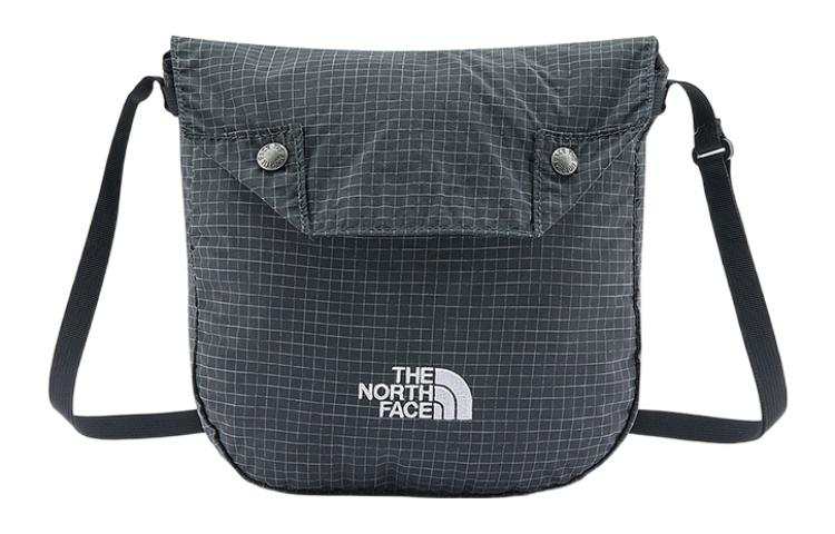 THE NORTH FACE 5.5L Shoulder Bag, Crossbody Bag, Outdoor Bag Tear Resistant Material Gray Men's