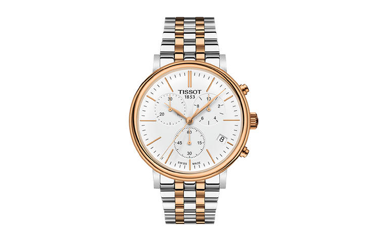 TISSOT Kason Zen I Collection Quartz Movement 50m Waterproof Men's Watches Watch 41mm White Dial