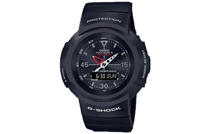 CASIO CASIO Men Liquid Crystal/Analog Dual Display Series Black Watch AWG-M520-1AJF