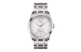 TISSOT Kutu Collection Automatic Mechanical Movement 100m Waterproof Men's Watches Watch 39mm Silver Dial