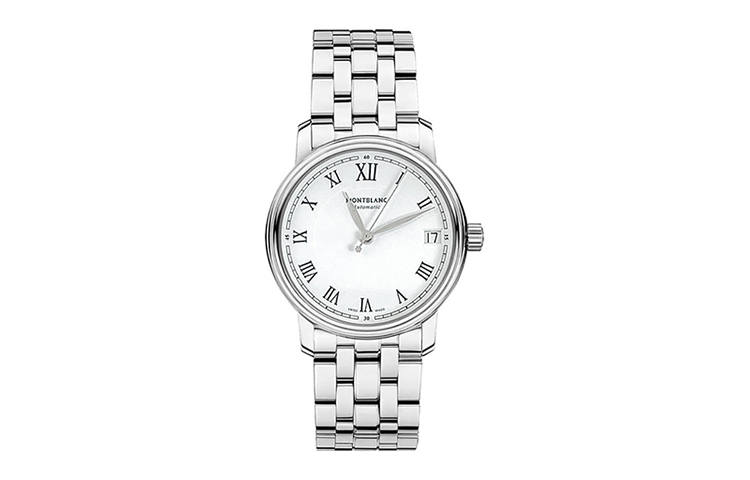 MONTBLANC Tradition Collection Automatic Mechanical Movement Women's Watch 32mm White Dial