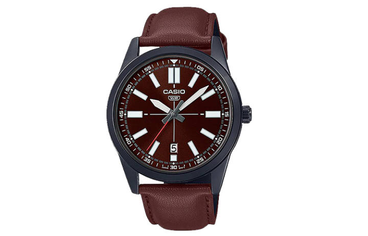 CASIO CASIO Men Standard Series Coffee Watch MTP-VD02BL-5E
