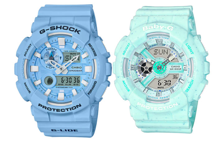 CASIO CASIO Unisex Pair Table Series Blue Watch