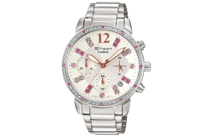 CASIO CASIO Women's SHEEN White Watch SHN-5013D-7A