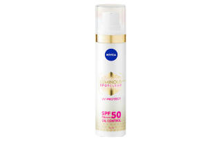 NIVEA Sun Protection Primer 2 in 1 SPF50/PA+++630 Brightening Defense Emulsion Oil Control 10ml/40ml