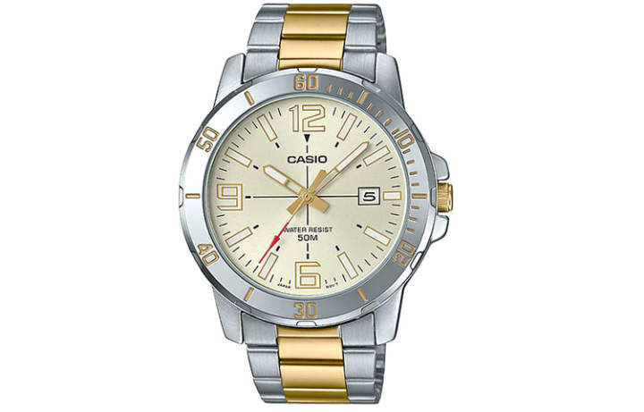 CASIO CASIO Men Standard Series White Watch MTP-VD01SG-9B
