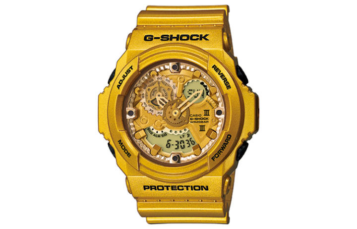 CASIO CASIO Men Gold Watch GA-300GD-9A