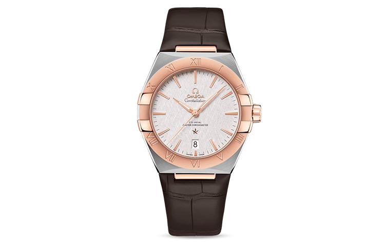 OMEGA Constellation Collection Zodiac Watch Automatic Mechanical Movement Men's Watches Watch 39mm Silver Dial
