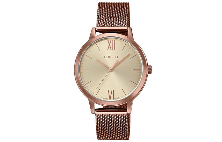 CASIO CASIO Women's Standard Series Gold Watch LTP-E157MR-9A