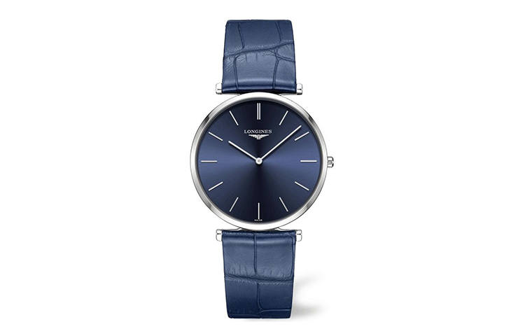 LONGINES Jialan Collection Quartz Movement Men's Watches Watch 38mm Blue Dial Stainless Steel Case