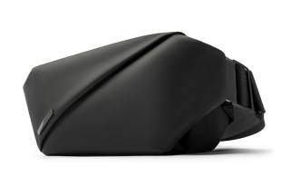 NIID Polyester Urban Techwear Sling Bag Unisex Black