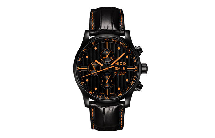 MIDO Helm Automatic Mechanical Movement 100m Waterproof Men's Watches Watch 44mm Black Dial