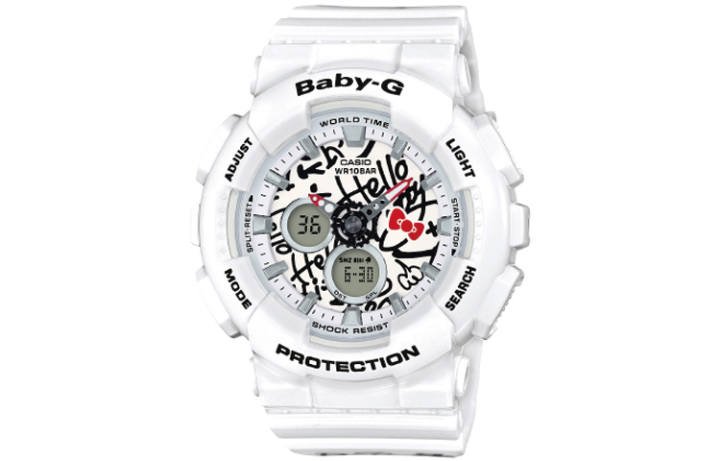 CASIO CASIO Women's BABY-G White Watch BA-120KT-7A