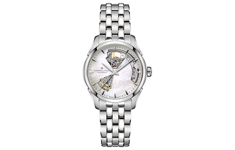 Hamilton HAMILTON Classic Jazz Collection Automatic Mechanical Movement Women's Watch 36mm Silver Dial