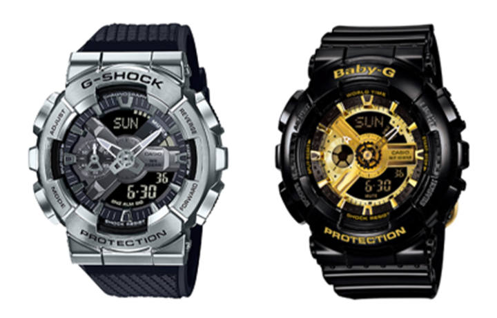 CASIO CASIO Unisex Pair Table Series Black Watch