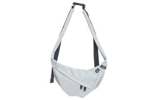 MYEDITION 2L Shoulder Bag, Cell Phone Pouch, Crossbody Bag, Outdoor Bag Nylon Black/Gray Unisex
