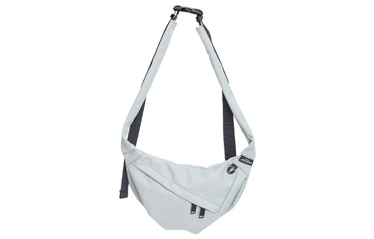 MYEDITION 2L Shoulder Bag, Cell Phone Pouch, Crossbody Bag, Outdoor Bag Nylon Black/Gray Unisex