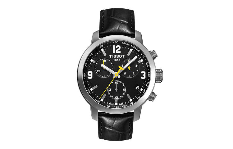 TISSOT Junchi 200 Collection Quartz Movement 200m Waterproof Men's Watches Watch 42mm Black Dial