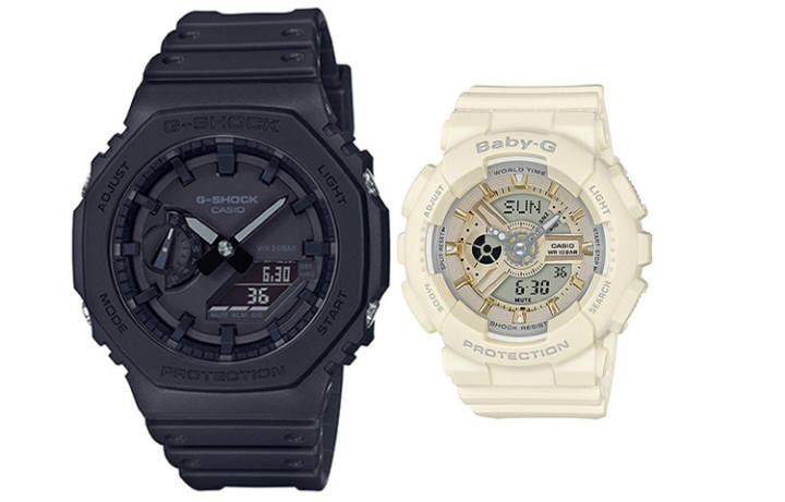 CASIO CASIO Unisex Pair Table Series Black Watch