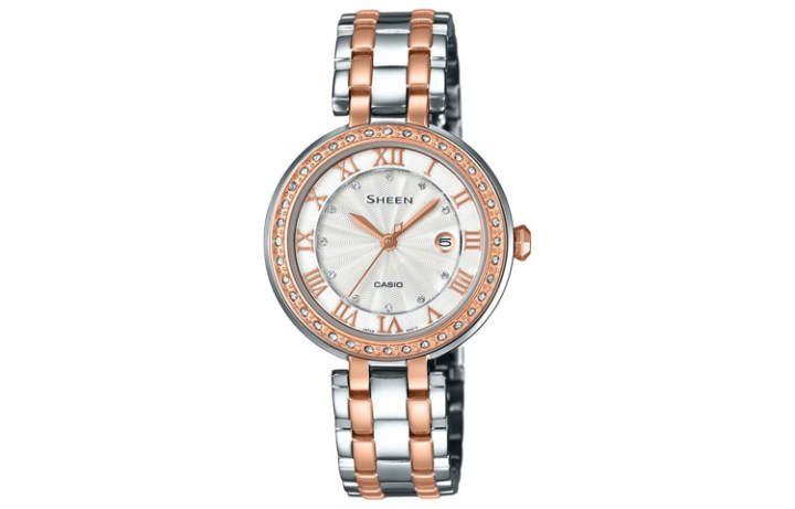 CASIO CASIO Women's SHEEN Gold Watch SHE-4034BSG-7A