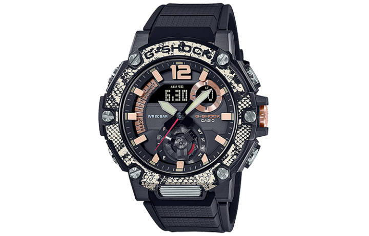 CASIO CASIO Men G-STEEL Series Black Watch GST-B300WLP-1A
