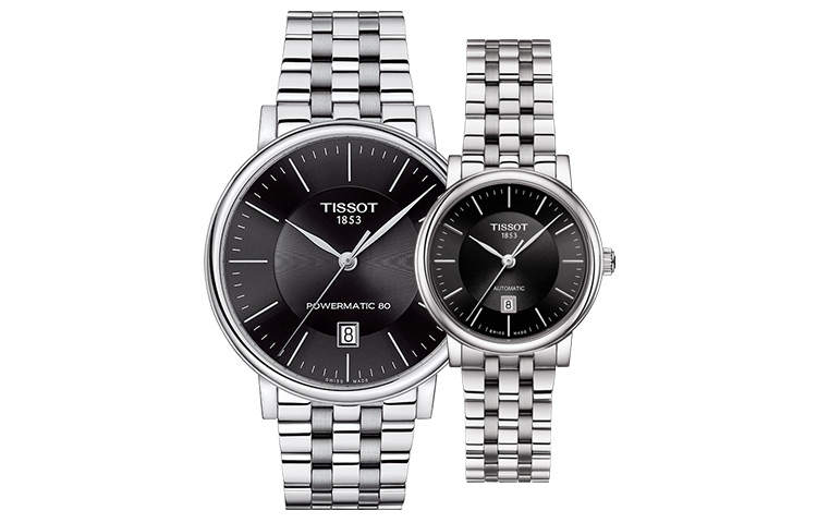 TISSOT Kason Zen I Collection Automatic Mechanical Movement Unisex Watch 40mm Black Dial Stainless Steel Case