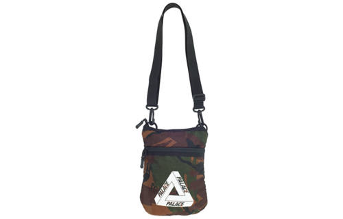 PALACE Closure Shoulder Bag, Crossbody Bag Regular Unisex Camouflage