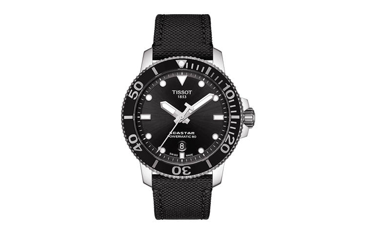 TISSOT Starfish Collection Automatic Mechanical Movement Men's Watches Watch 43mm Black Dial