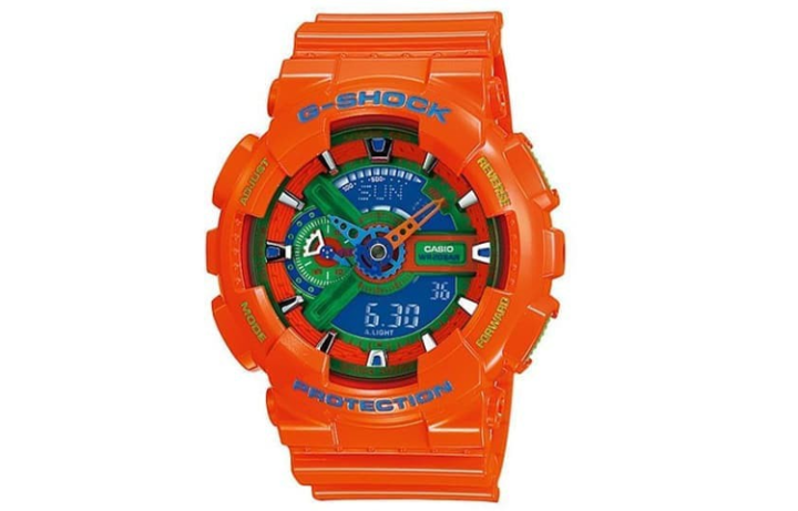 CASIO CASIO / 110 Collection Quartz Movement Resin Strap Watch Men's Watches Blue Dial