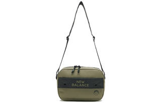New Balance Noritake Zetu, Collaboration Fabric Shoulder Bag, Crossbody Bag Regular Unisex Army Green