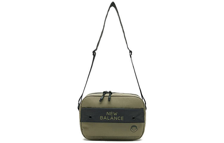 New Balance New Balance Noritake Zetu, Collaboration Fabric Shoulder Bag, Crossbody Bag Regular Unisex Army Green