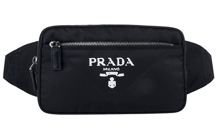 PRADA PRADA Nylon Fanny Pack Unisex Black