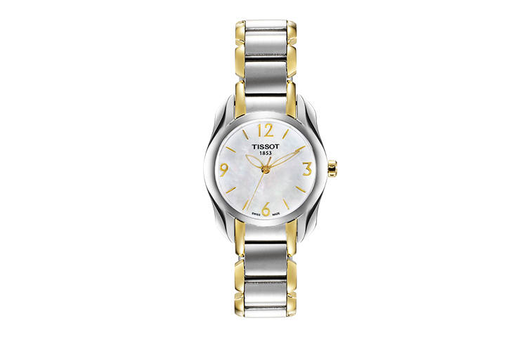 TISSOT Wave Collection Wave Collection Quartz Movement Women's Watch 26mm Silver Dial T023.210.22.117.00