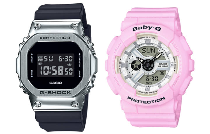 CASIO CASIO Unisex Pair Table Series Black Watch