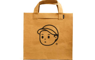 Finerworld Washable Kraft Paper Moving Bag, Tote Bag, Shopping Bag, Shoulder Bag, Handbag Regular Unisex Brown