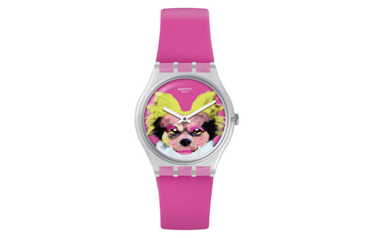SWATCH Women's 34mm Pink Watch GE267
