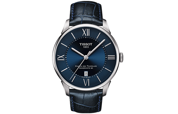 TISSOT Tourelles Collection Automatic Mechanical Movement Men's Watches Watch 42mm Blue Dial