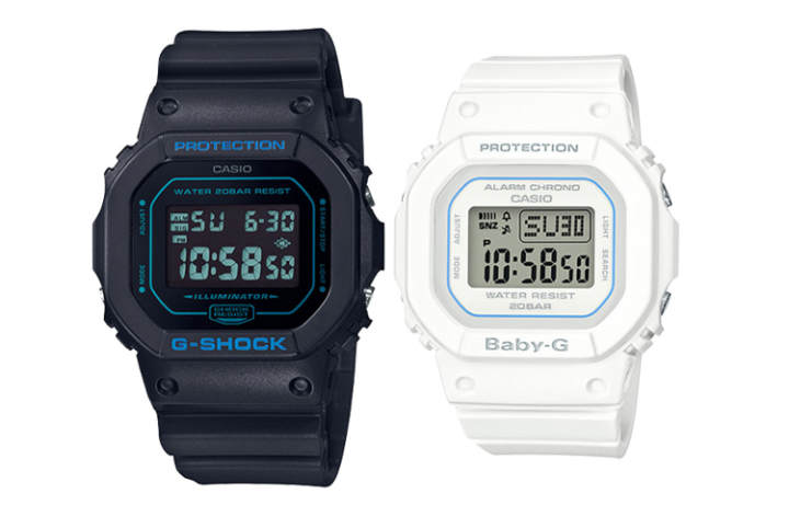 CASIO CASIO Unisex Pair Table Series Black Watch